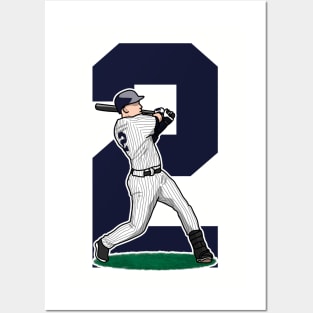 Hitter jeter Posters and Art